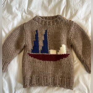 Bobo choses thick and soft sweater. Size 4-5.